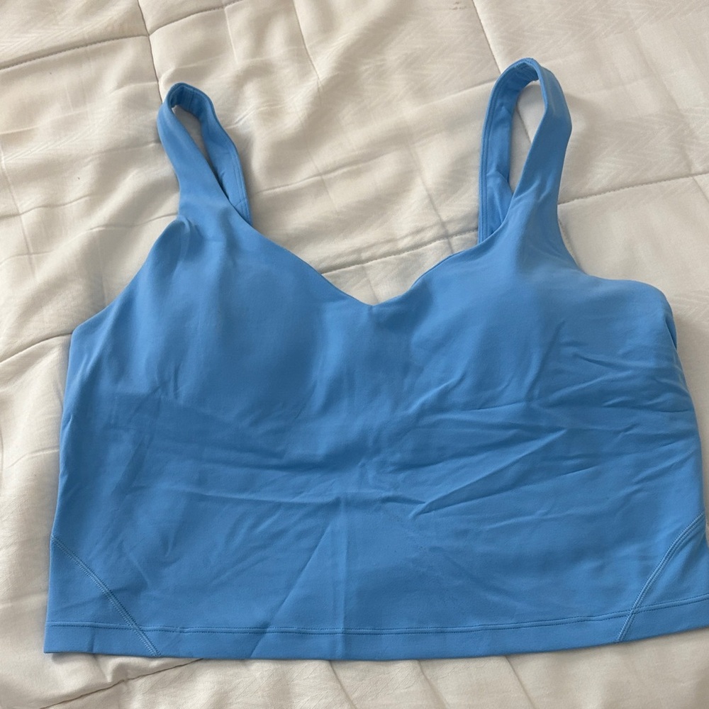 lululemon athletica Blue Tank Top